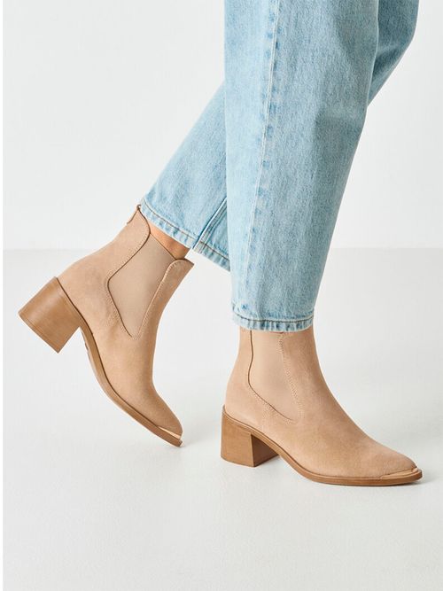 Botín Mujer 25301-45 Beige