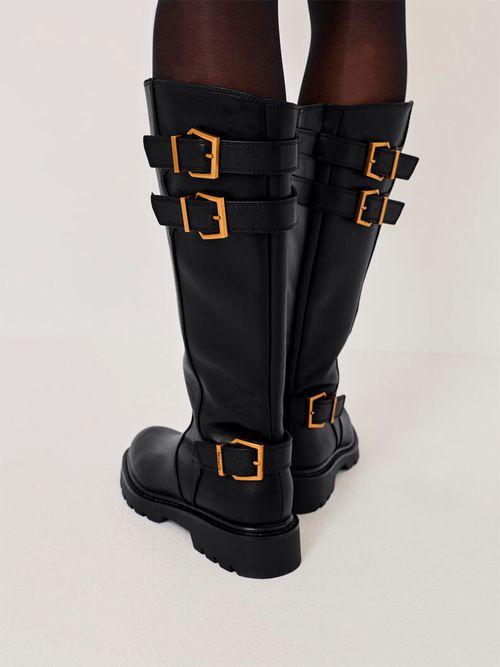 Bota Mujer 25623-45 Negro