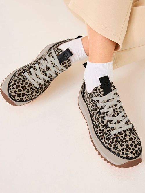 Zapatilla Mujer 23731-41 Leopardo