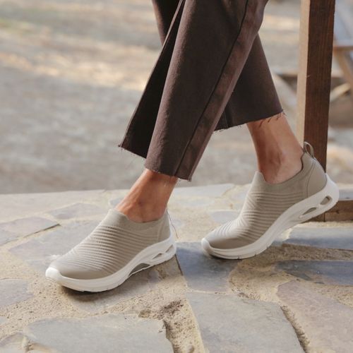 Zapatilla Mujer Brera 135203 Beige