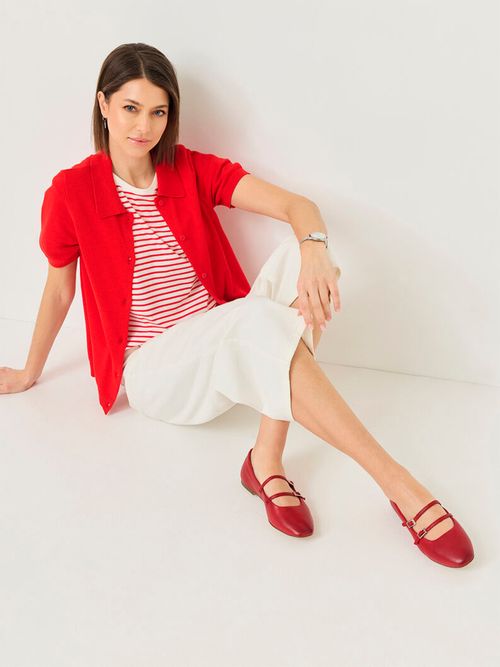 Ballerina Mujer 22142-44 Roja
